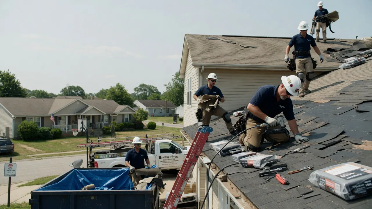 Roof Replacement in Salvisa, KY near me